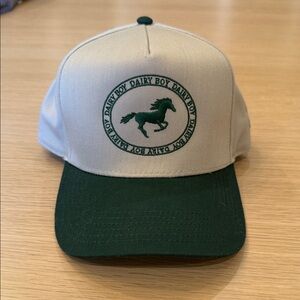 Dairy Boy Green and Cream Hat